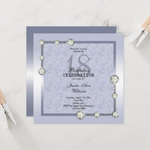 Aniversário da decoração de brilhantes azuis e dia