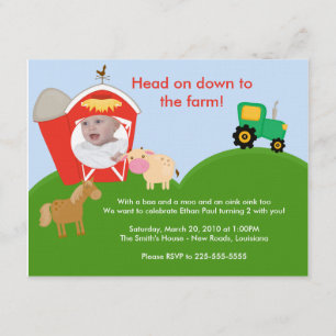 Convite Aniversário da Fazenda