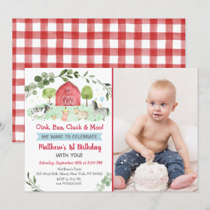 Convite Aniversário da Fazenda