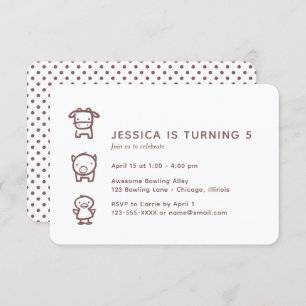 Convite Aniversário da fazenda