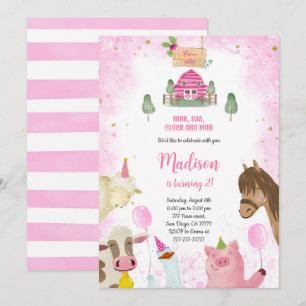 Convite Aniversário da Fazenda de Menina Bonita