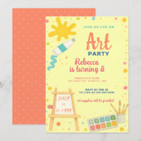 Aniversário da Festa de Arte de Desenho Colorida