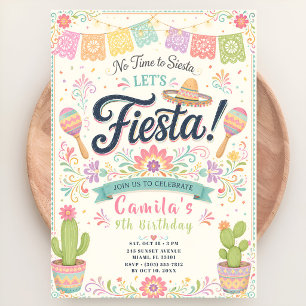 Convite Aniversário da Festa Pastel