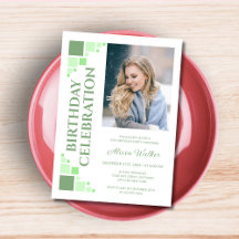 Aniversário da Foto do Canto da Imagem Digital Ver