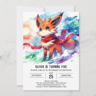 Convite Aniversário da Fox Digital