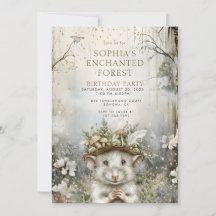 Aniversário da Garota Florestal Encantada