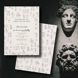 Convite Aniversário da História Clássica da Grécia Antiga