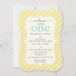 Convite Aniversário da Idade Personalizada do Algodão Russ