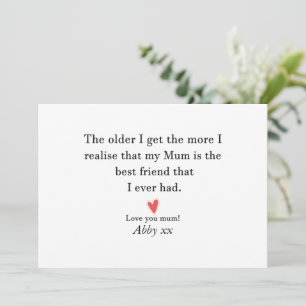 Convite Aniversário da Mamãe Dia das Mães Presente Persona