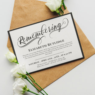 Convite Aniversário da Morte Branca Negra