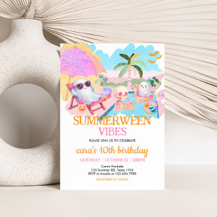 Convite Aniversário da Piscina de Verão
