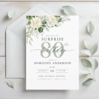 Aniversário da Surpresa Floral Verde da Cinza Eleg