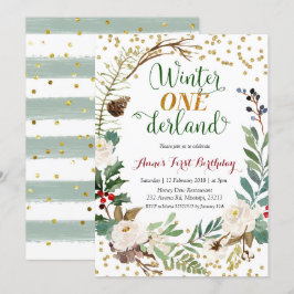 Convite Aniversário da Terra Natal de Onederland