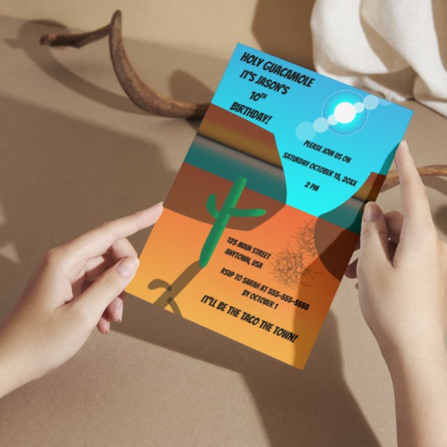 Convite Aniversário da Tumbleweed do Sudoeste (Criador carregado)