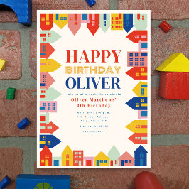 Convite Aniversário das Crianças Colorido