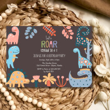 Aniversário das crianças vamos rugir dinos