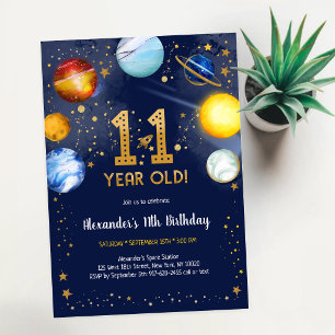 Convite Aniversário de 11 anos do Astronauta Espaço Sidera