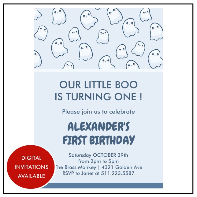 Convite Aniversário de 1 ano assombroso de Halloween boo (Halloween-1st-birthday-spooktacular-boo-invitation-1)