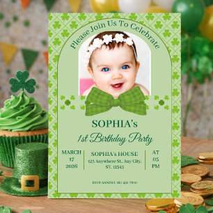 Convite Aniversário de 1 ano do Dia de São Patrício