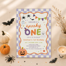 Aniversário de 1 Ano Fantasma de Halloween Colorid