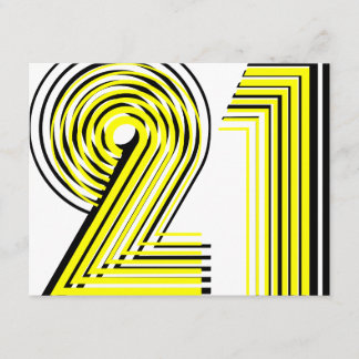 Convite Aniversário de 21 anos