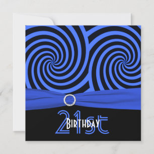 Convite aniversário de 21 anos