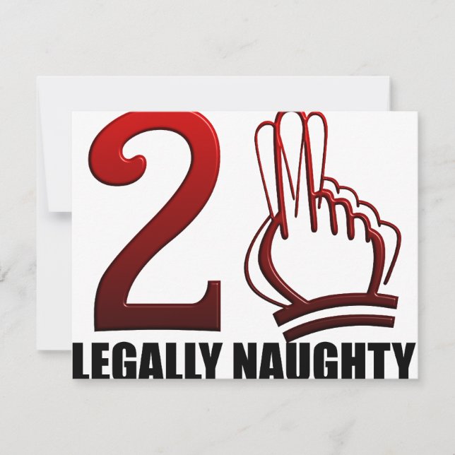 Convite Aniversário de 21 anos (Frente)