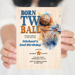 Convite Aniversário de 2 anos de Basquetebol de Duas Bolas