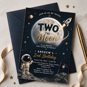 Convite Aniversário de 2 anos do Astronauta Espacial