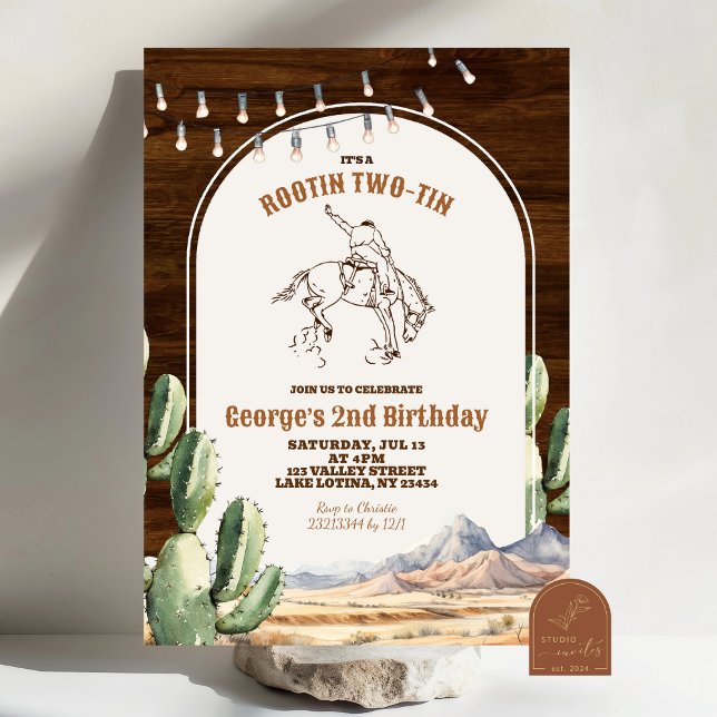 Convite Aniversário de 2 anos do Desert Mexican Rootin’ TW (Criador carregado)