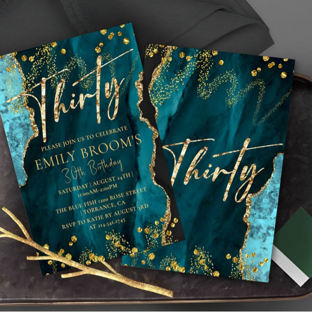 Convite Aniversário de 30 anos (Criador carregado)