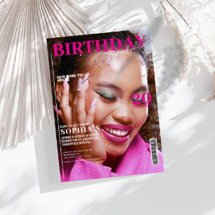 Convite Aniversário de 30 anos de cobrir da Revista Rosa E
