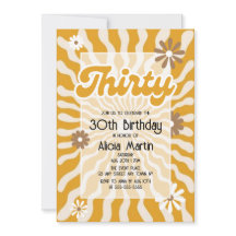 Aniversário de 30 anos de Margarida Marrom da Onda