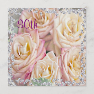 Convite aniversário de 30 anos de Rosas e Diamantes refin