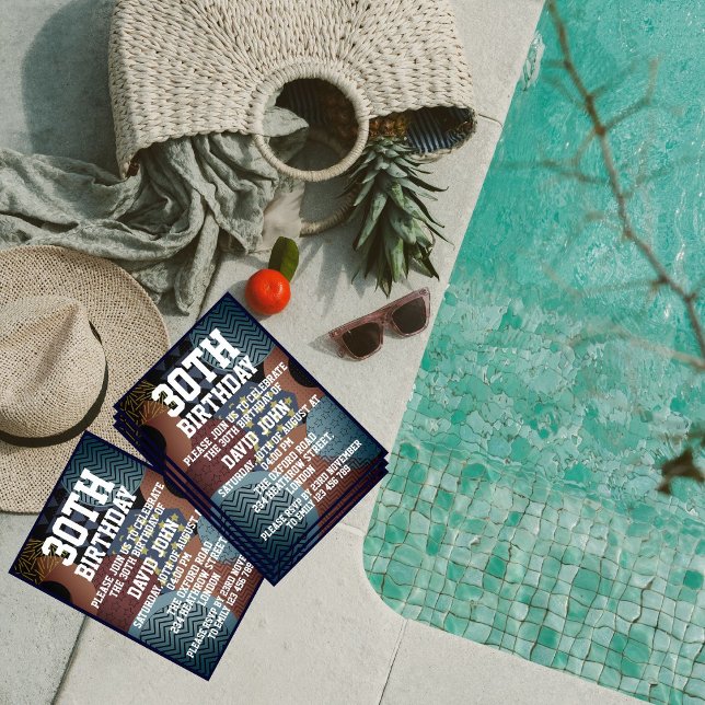 Convite Aniversário de 30 anos de Tendência Retroativa (Criador carregado)