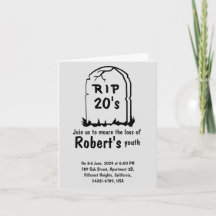 Aniversário de 30 anos engraçada do Rip 20