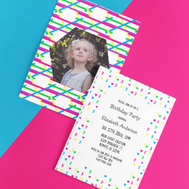 Convite Aniversário de 3 anos do arco-íris