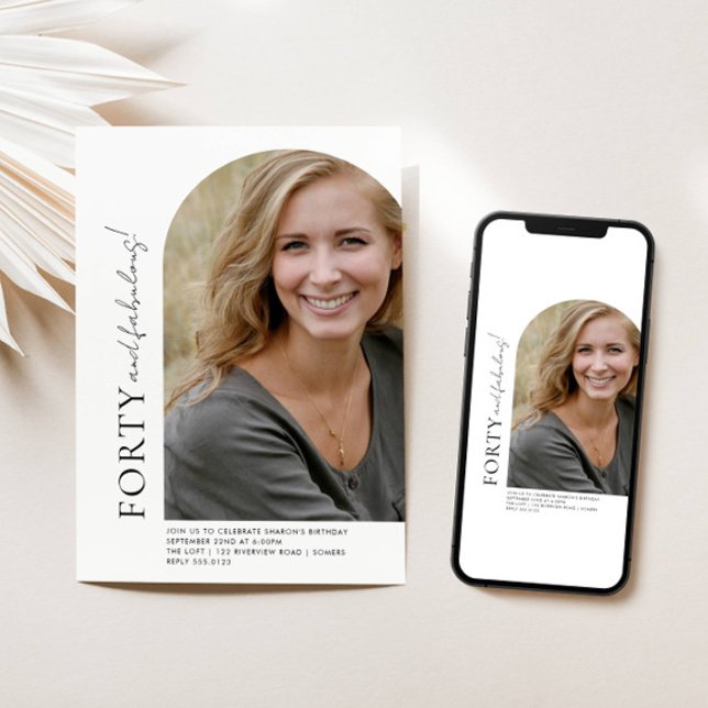 Convite Aniversário de 40 anos de Fotografia Central de Ar (Criador carregado)