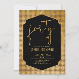 Convite Aniversário de 40 anos de Sequências Douradas de D