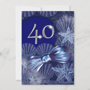 Convite aniversário de 40 anos - maior PERSONALIZAÇÃO d