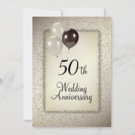Convite Aniversário de 50 anos de casamento