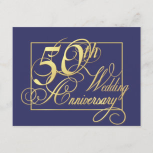 Convite Aniversário de 50 anos de Casamento - Especial Eco