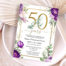 Aniversário de 50 anos de Casamento Floral Peônia