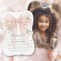 Aniversário de 5 anos da Menina Fofa Arco Floral R