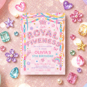 Convite Aniversário de 5 anos da Sua Alteza Real Princesa