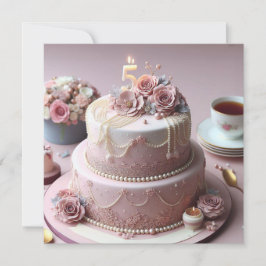 CONVITE ANIVERSÁRIO DE 5 SOFISTICADO