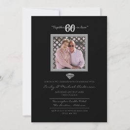 Convite Aniversário de 60 anos de Casamento - ADICIONAR FO