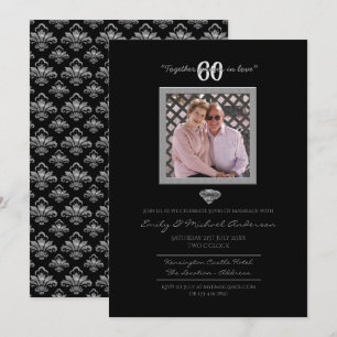 Convite Aniversário de 60 anos de Casamento - ADICIONAR FO