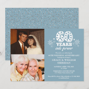 Convite Aniversário de 60 anos de casamento Into Forever 2