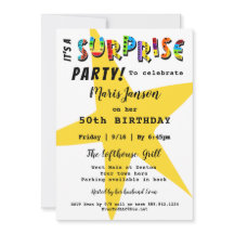 ANIVERSÁRIO DE ANIVERSÁRIO DE SURPRESA QUALQUER CO